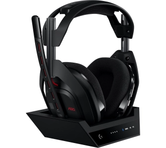 Słuchawki przewodowe z mikrofonem Logitech Astro A50 (Gen 5) Lightspeed Nauszne Czarny