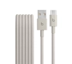 Kabel Beats Woven USB-A do USB-C 1,5m Szary