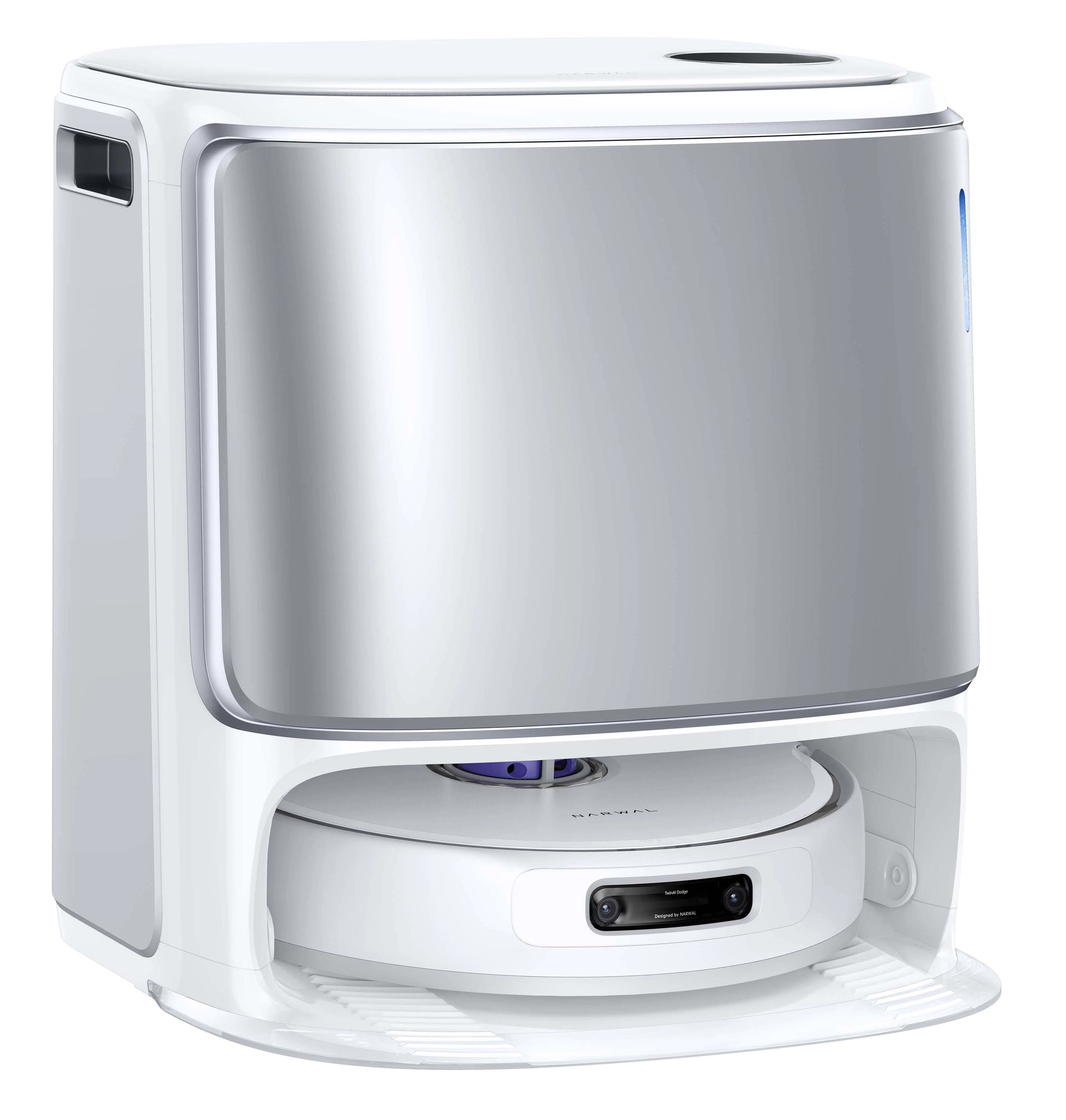 Robot mopujący Narwal Freo Z10 Ultra Funkcja mopowania Stacja oczyszczająca Tworzenie mapy pomieszczenia 55dB Biały