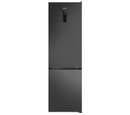 Amica FK3706E.2DFZXC (D) Pełny No Frost 200cm Komora świeżości Czarny Inox