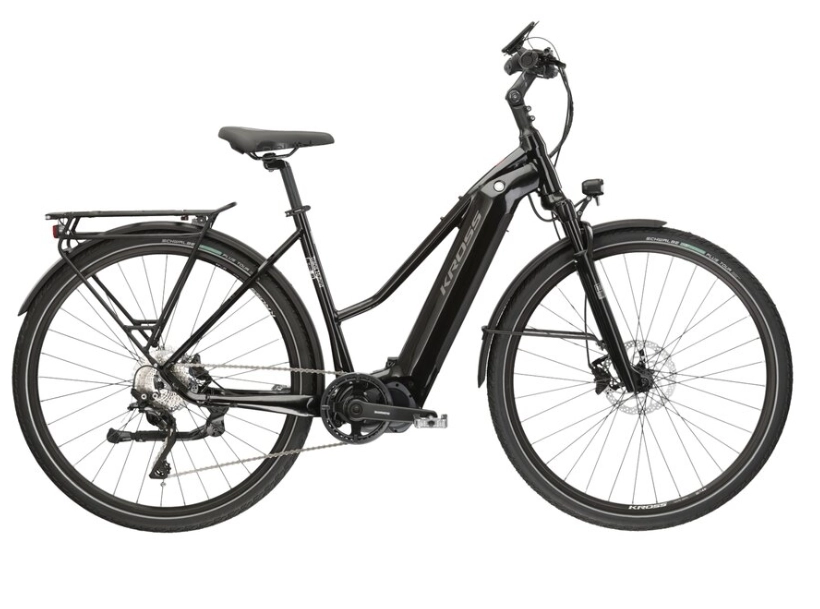 Rower elektryczny Kross Trans 6.0 M L Czarny