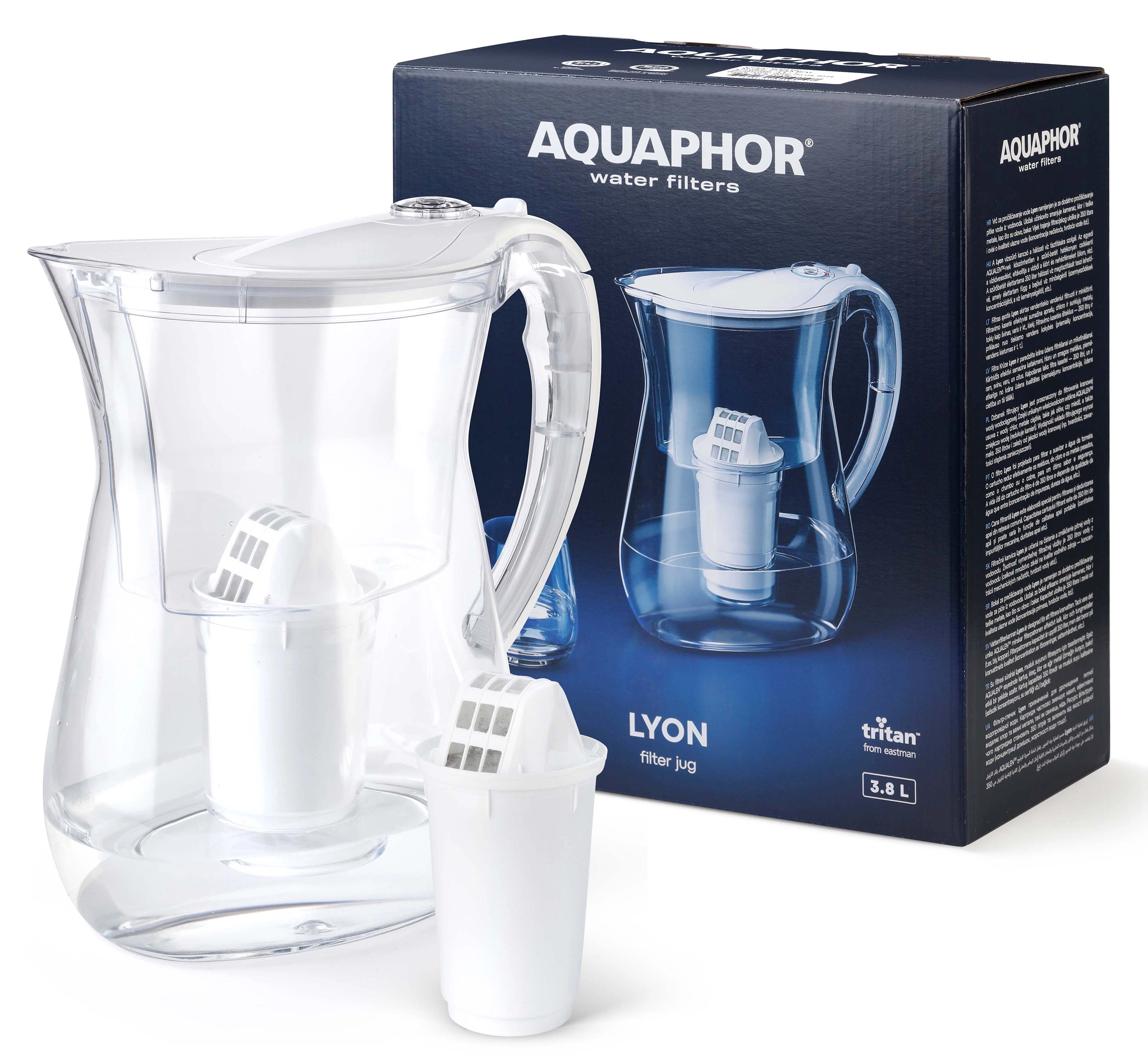Aquaphor Lyon 3,8I 1 wkład Biały