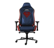 Trust GXT 721SM Ruya Pro Premium do 150kg Tkanina Skóre ECO Niebieski Superman