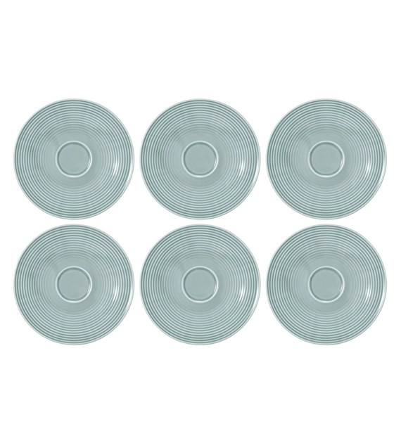 Zestaw spodków Seltmann Beat Glaze 001.751316-Z 6 elementów 16,5cm