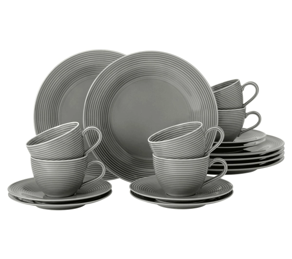Seltmann Beat Color Glaze 18 elementów Szary
