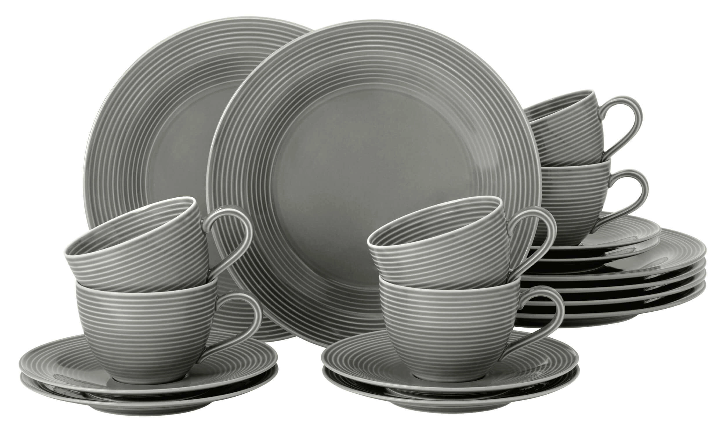 Seltmann Beat Color Glaze 18 elementów Szary