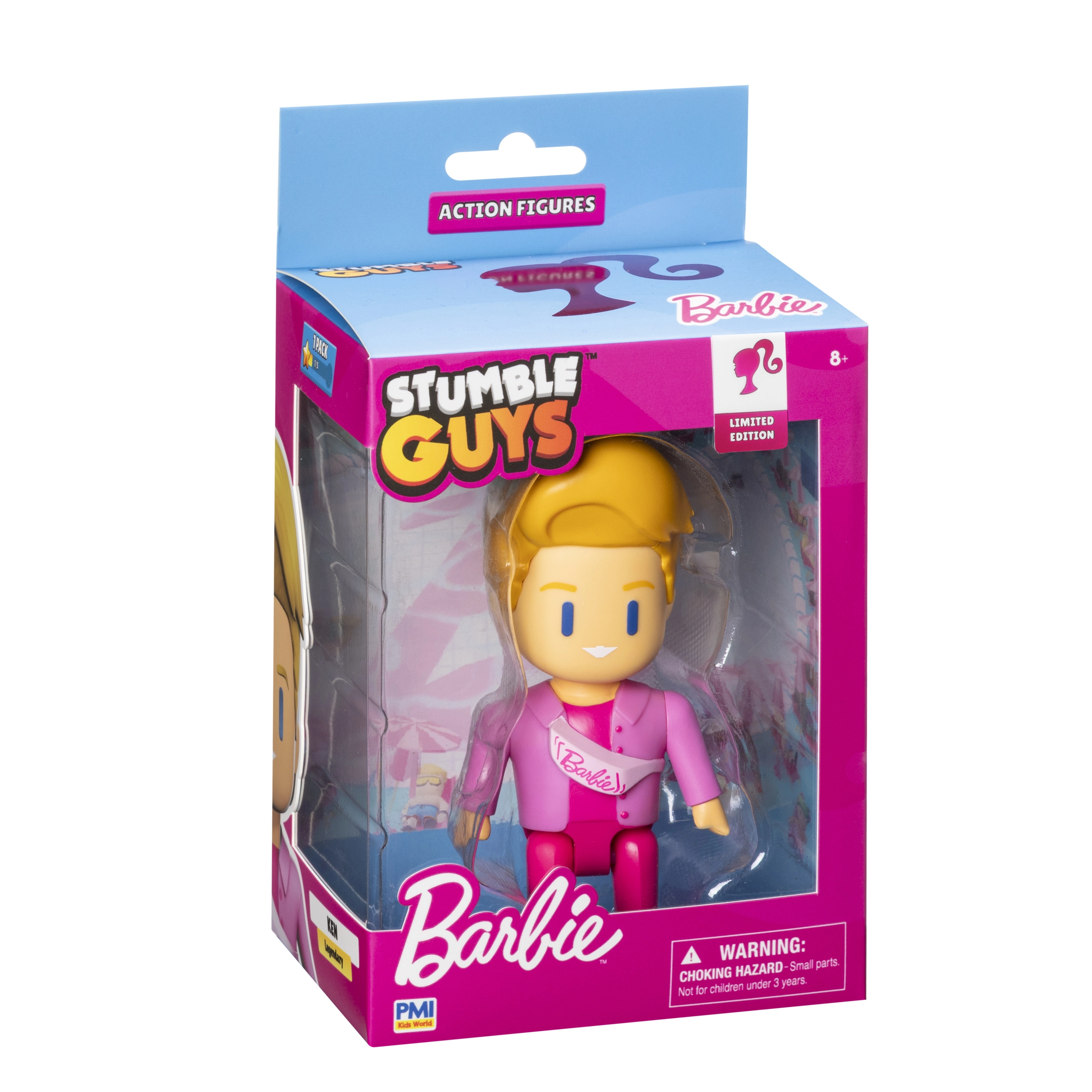 Figurka PMI Kids World Stumble Guys x Barbie Action Figure - Ken