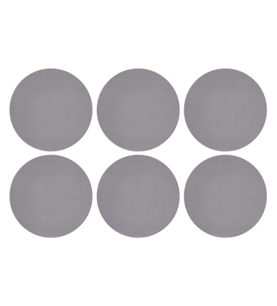 Zestaw talerzy Seltmann Life Fashion Elegant Grey 6 elementów 28cm