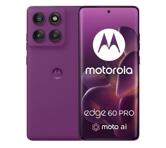 Smartfon Motorola edge 60 Pro 12/512GB Funkcje AI 6,7" 120Hz 50Mpix Purpurowy