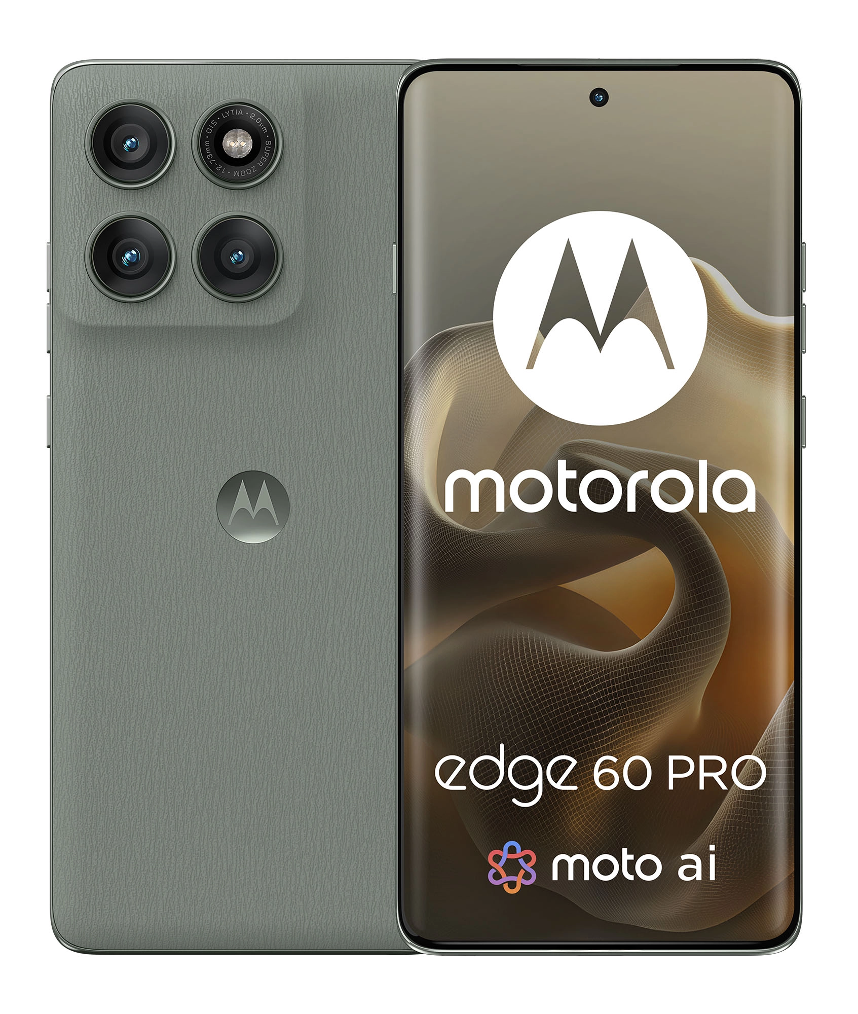 Smartfon Motorola edge 60 Pro 12/512GB Funkcje AI 6,7" 120Hz 50Mpix Zielony