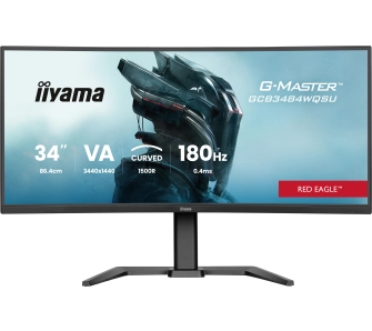 Monitor iiyama G-Master&nbsp;GCB3484WQSU-B1 34" UWQHD VA 180Hz 0,4ms MPRT Zakrzywiony Gamingowy