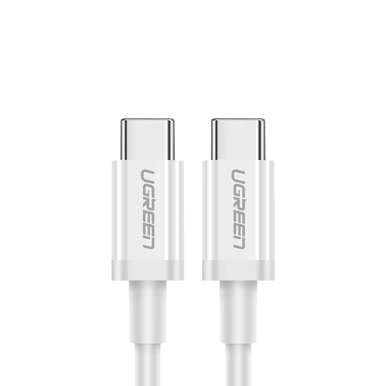 Kabel UGREEN US264 USB-C do USB-C Quick Charge Power Delivery AFC 1m Biały