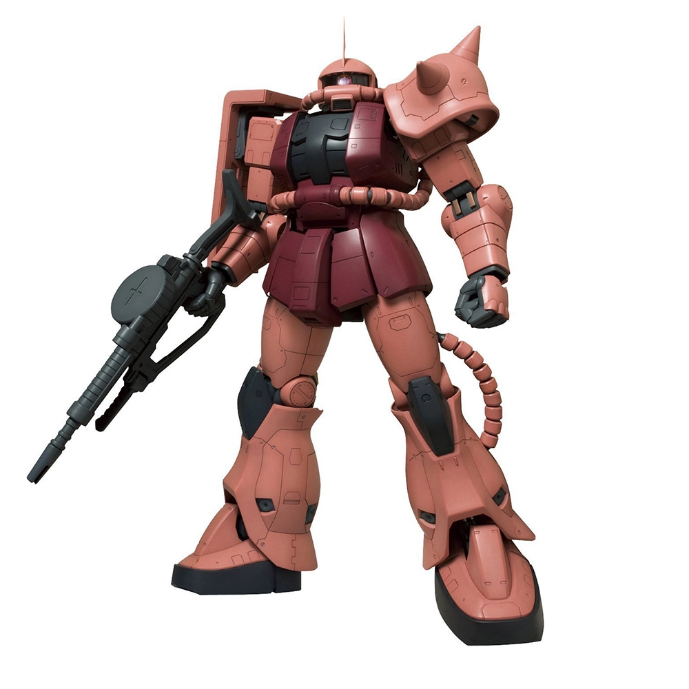 Model do składania Bandai MSM 1/48 ZAKU II CHAR AZNABLES CUSTOM V2