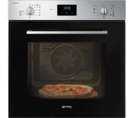 Smeg SF6400S1PZXN Termoobieg Grill Srebrny