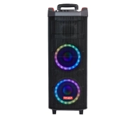 Aiwa KBTUS-608MKII 80W Bluetooth Mikrofon Karaoke Czarny