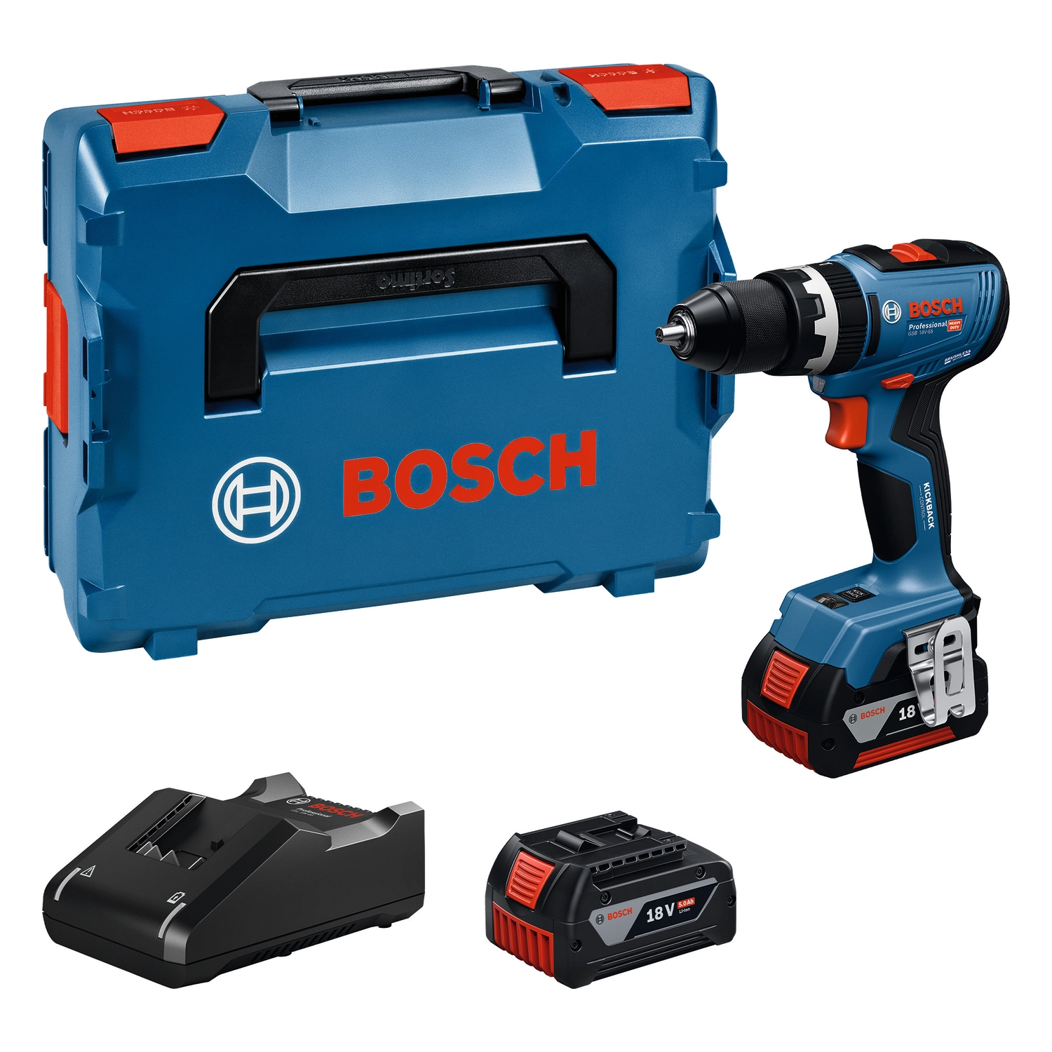 Wiertarko-wkrętarka Bosch Professional GSB 18V-65 06019N3303