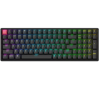 Klawiatura mechaniczna Keychron K4 QMK RGB Super Red Czarny
