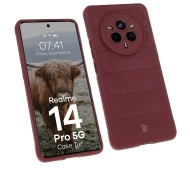 Bizon Tur do Realme 14 Pro 5G Burgundowy