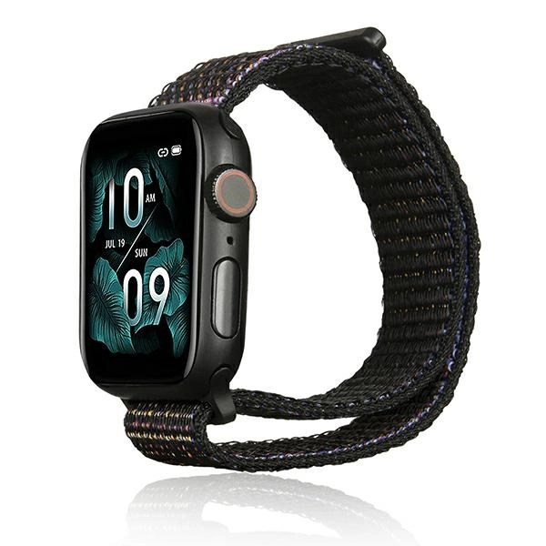 Pasek Beline do Apple Watch Nylon 42/45/45/49mm Czarny