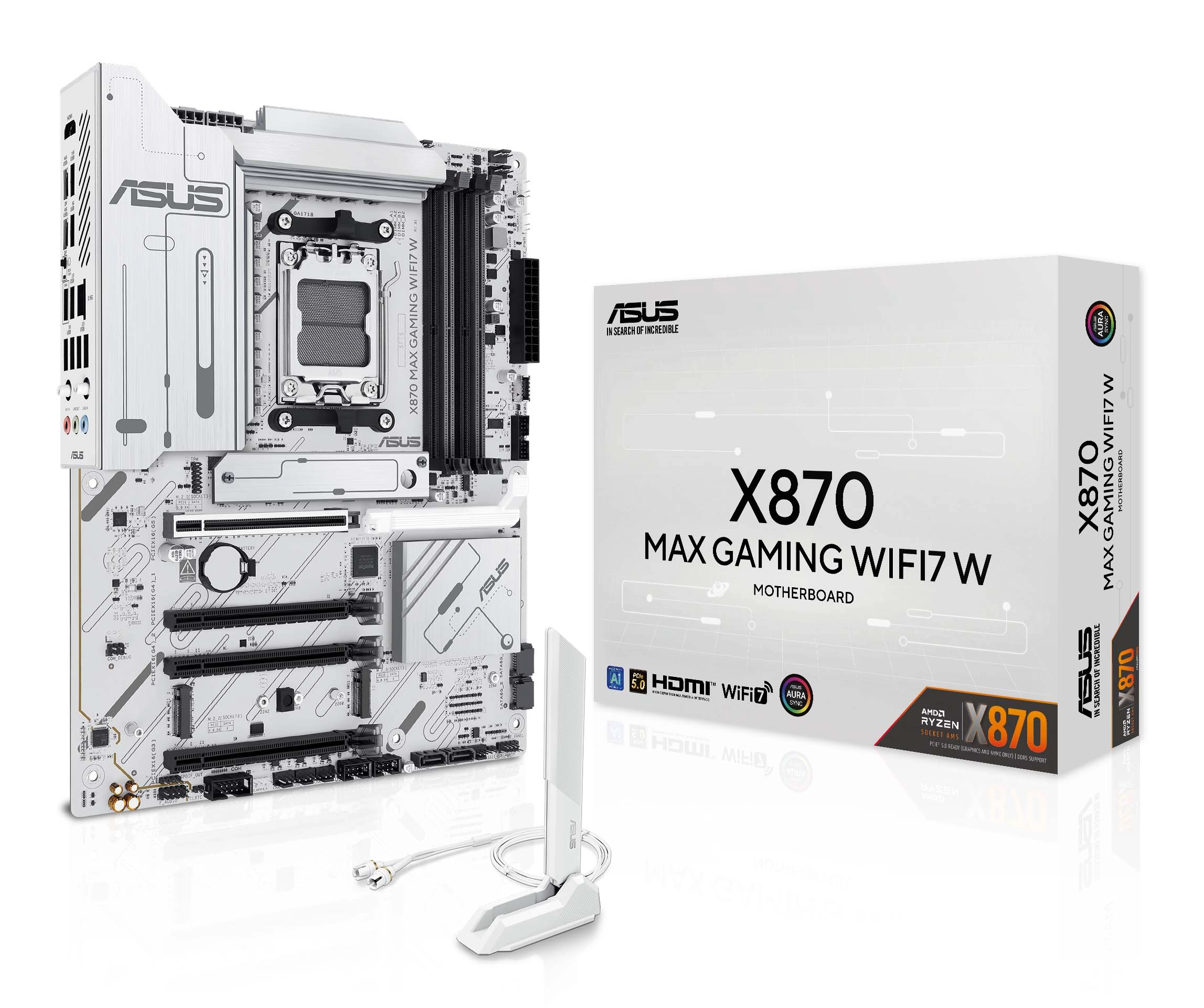Płyta główna ASUS X870 MAX GAMING WIFI7 W