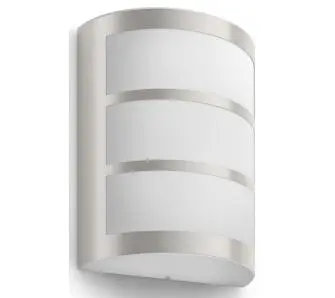 Kinkiet Philips Python wall lantern inox 1x6W 230V 17323/47/16 600lm