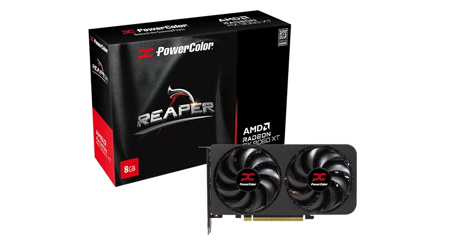 Karta graficzna PowerColor Reaper Radeon RX 9060 XT 8GB GDDR6 128bit FSR