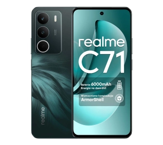 Smartfon realme C71 8/256GB Funkcje AI 6,67" 120Hz 50Mpix Zielony