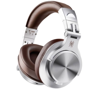 Słuchawki bezprzewodowe Oneodio Fusion A70 Nauszne Bluetooth 5.2 Brązowy