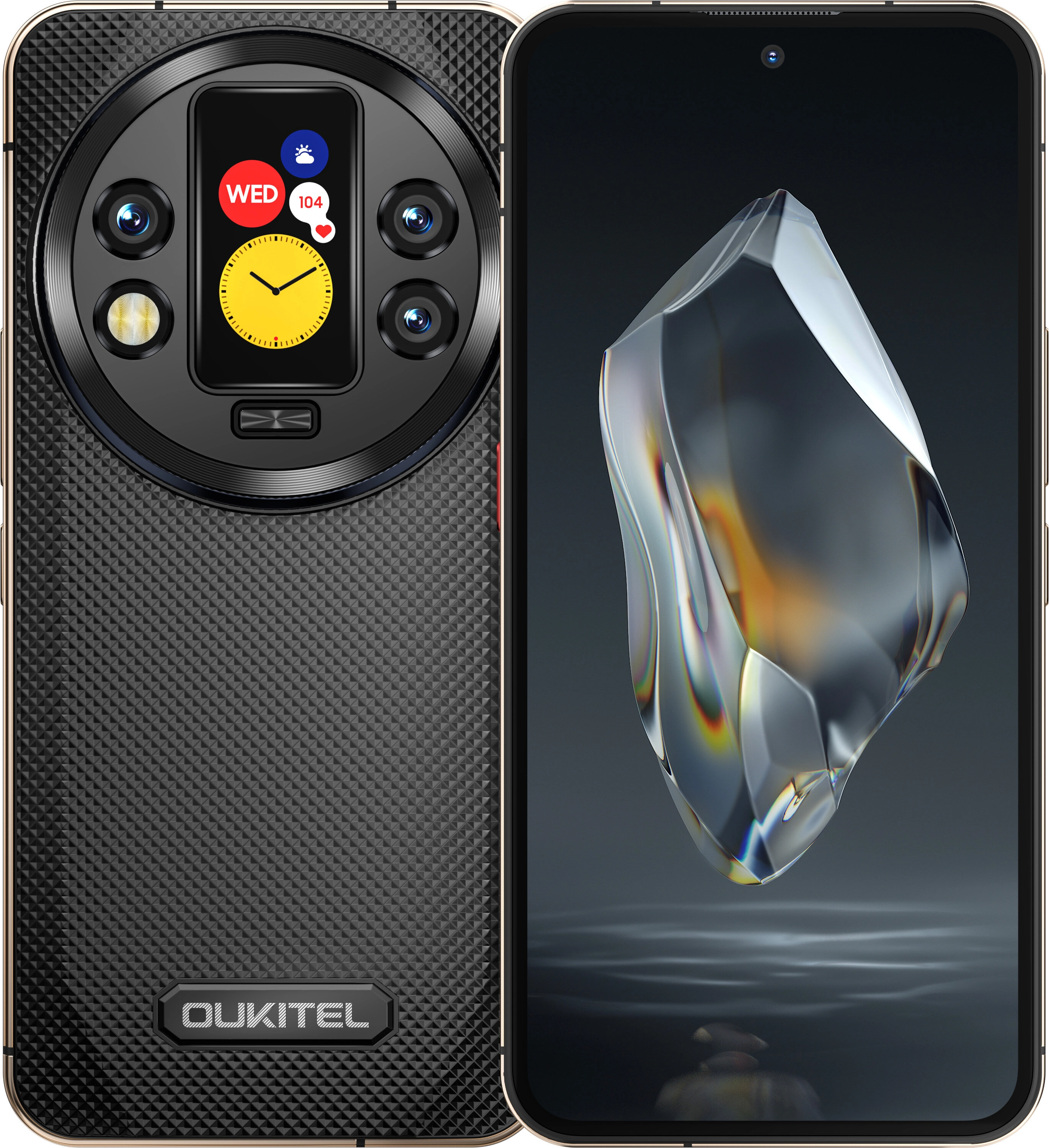 Smartfon Oukitel WP200 Pro 5G 24/1TB Funkcje AI 6,7" 120Hz 108Mpix Czarny