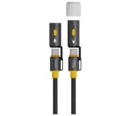 4smarts USB-C do USB-C 3w1 240W 1,5m Czarny