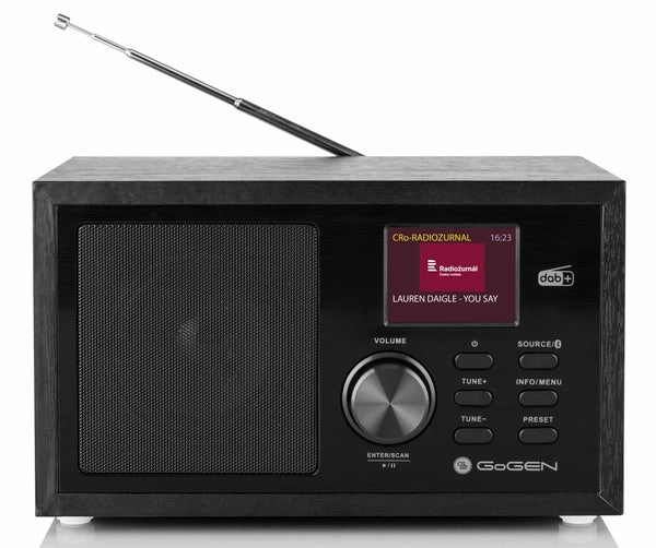 Radioodbiornik GoGEN DAB 620 BTCB Radio FM DAB+ Czarny