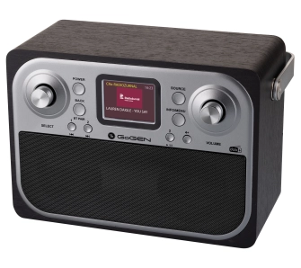 Radioodbiornik GoGEN DAB 700 BTCB Radio FM DAB+ Bluetooth Czarny
