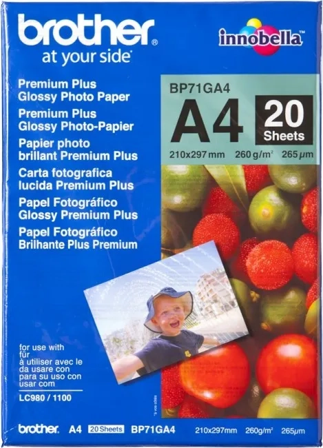 Papier Brother Photo Glossy 20szt