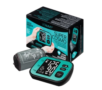 Ciśnieniomierz Vitammy Cosmo Eucalyptus Wykrywanie arytmii