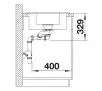 Zlewozmywak Blanco LEGRA 6 S Compact 521304 Granitowy Biały