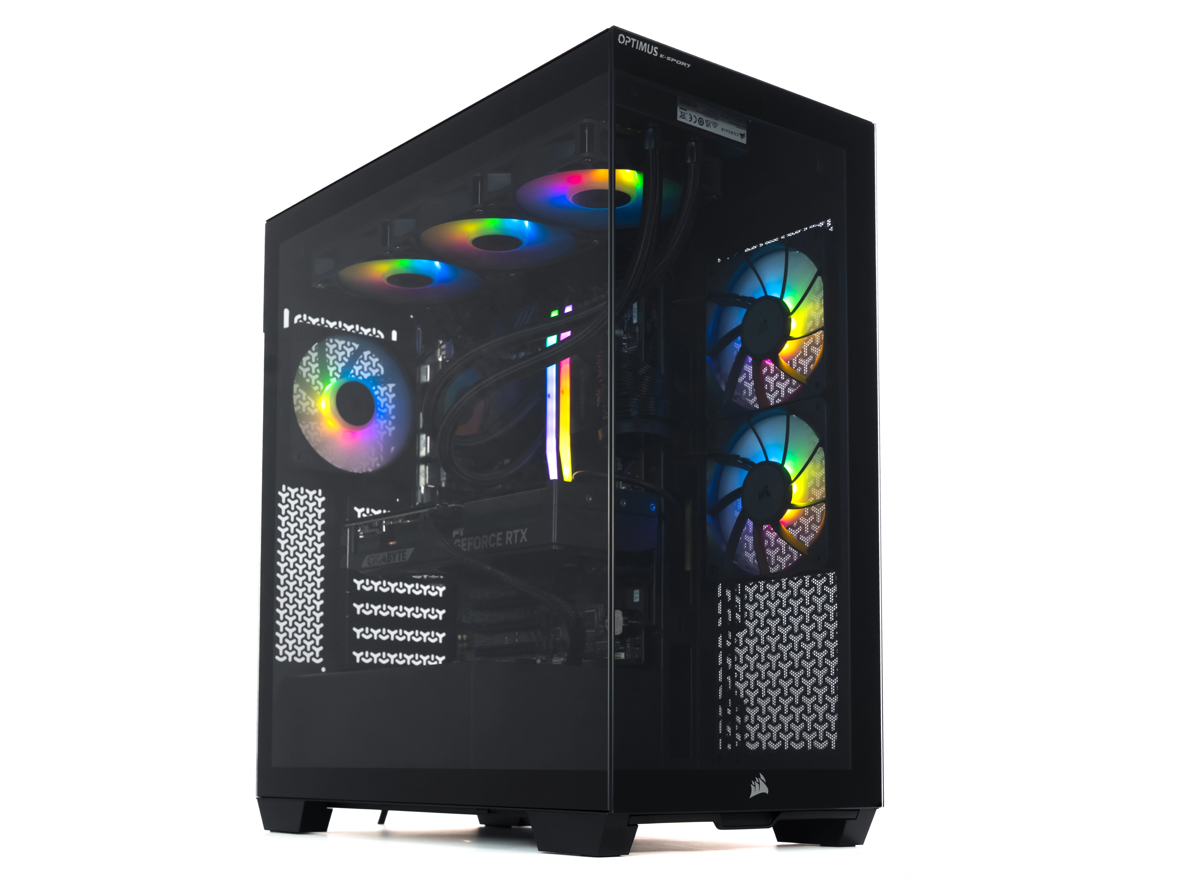 Optimus E-Sport GB650T-CR1 R7 7800X3D 32GB RAM 2TB Dysk SSD RTX5070 Win11