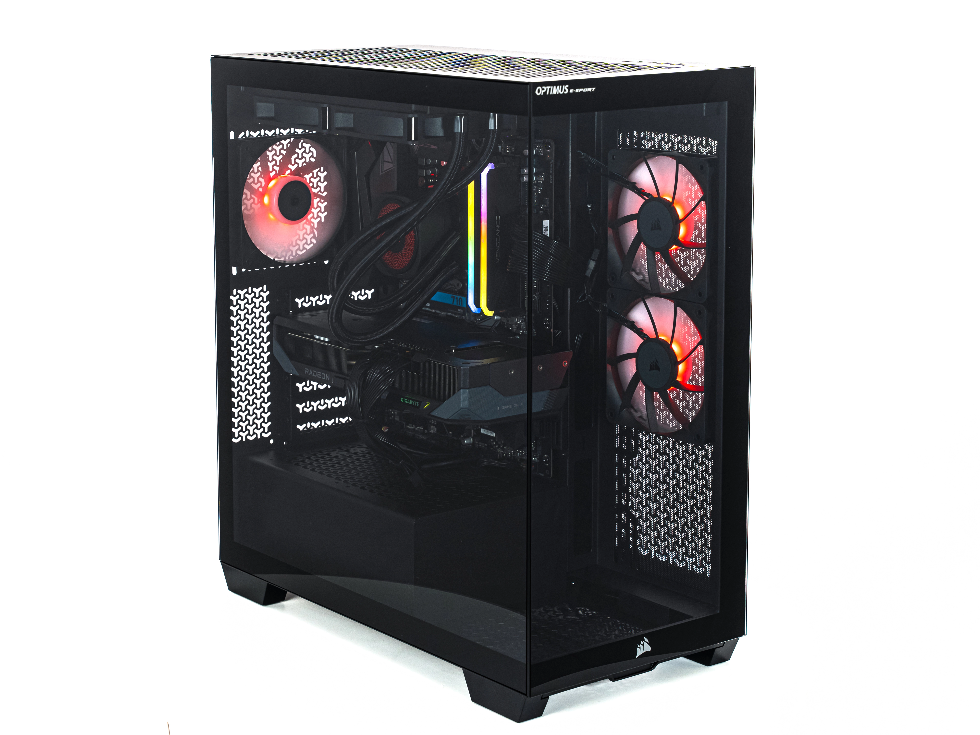 Optimus E-Sport GB550T-CR6 R7 5800X 16GB RAM 1TB Dysk SSD RX9070 Win11