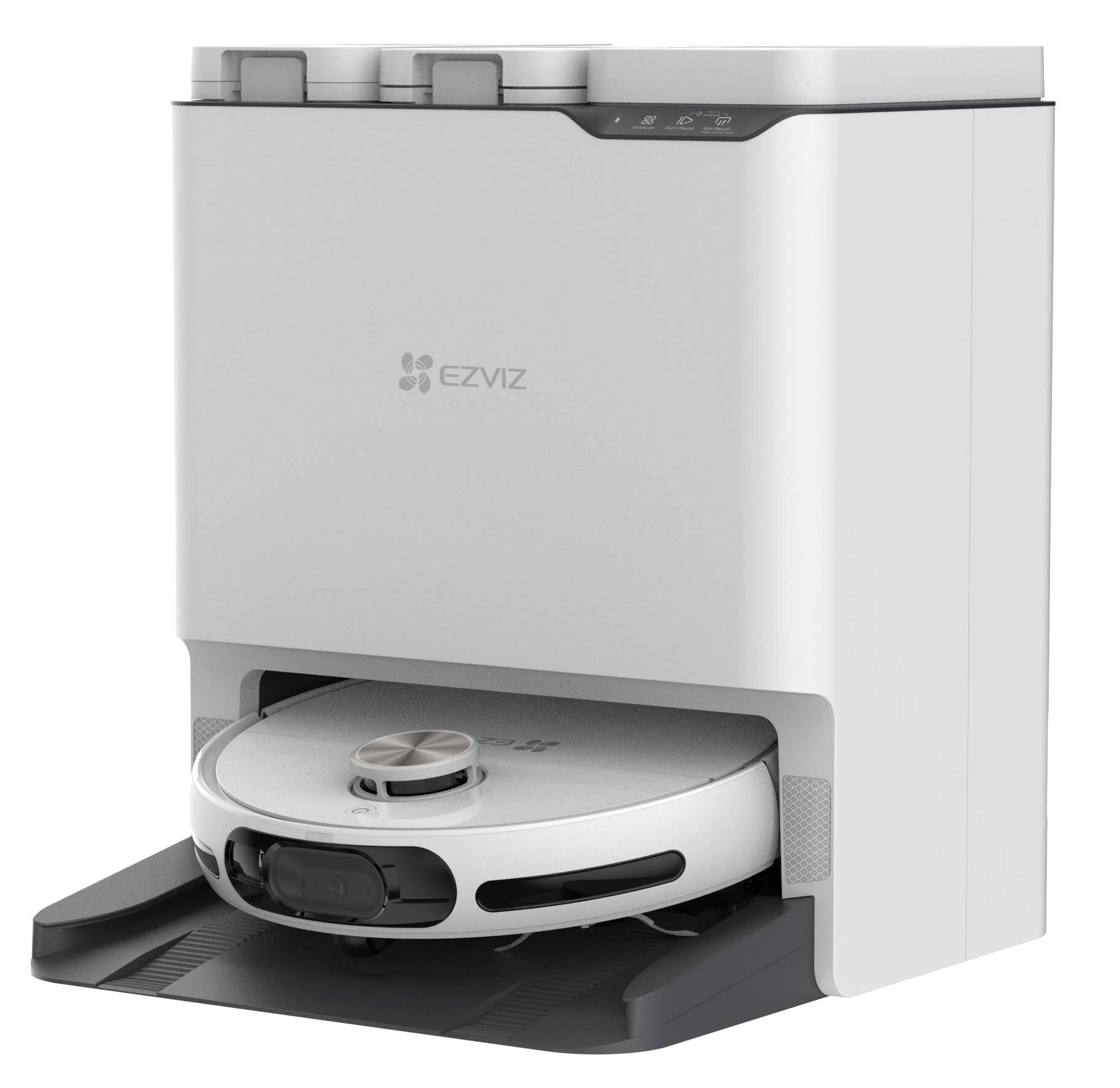 Ezviz RS20 Max Funkcja mopowania Stacja oczyszczająca Tworzenie mapy pomieszczenia 65dB Biały AI