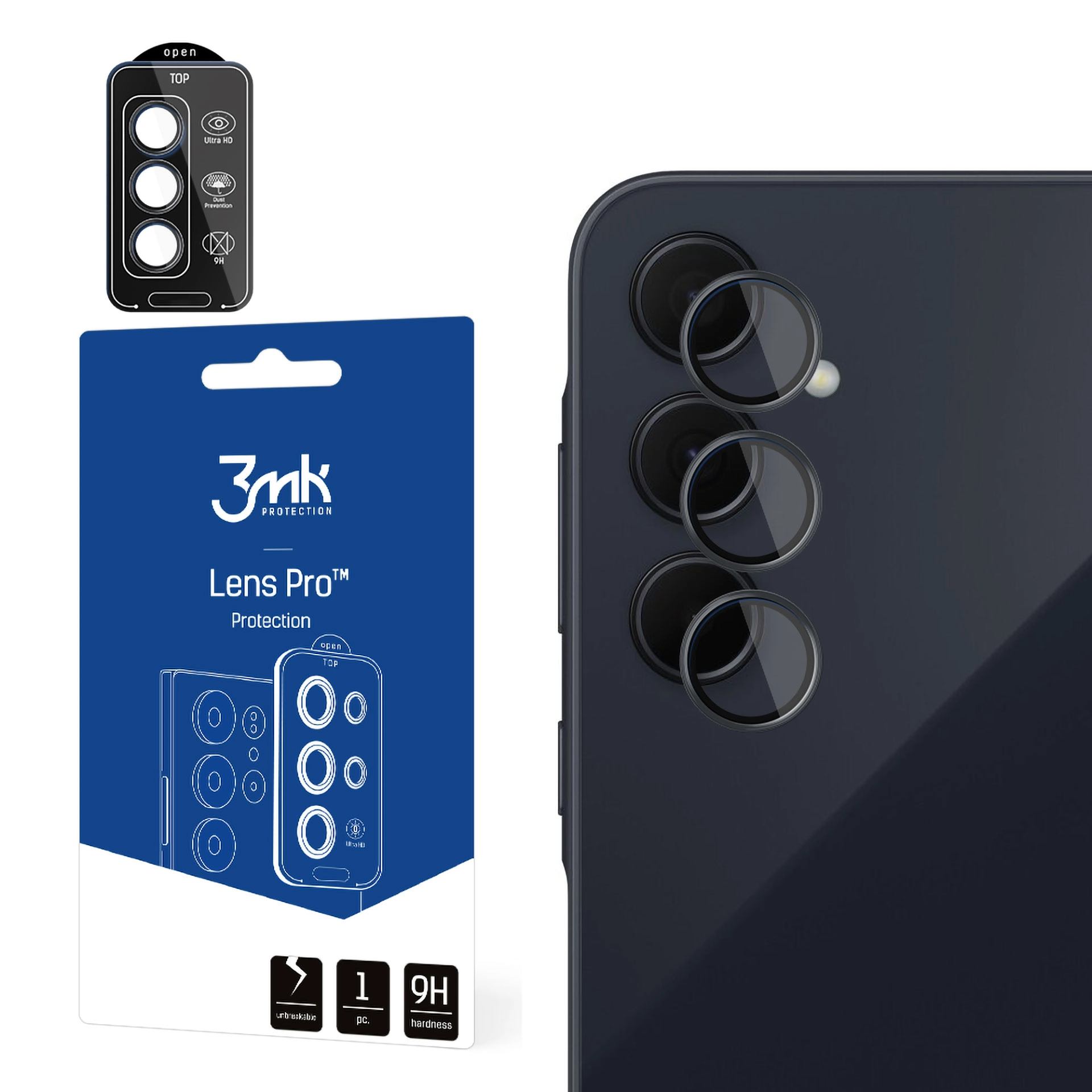 Szkło hartowane 3mk Lens Protection Pro do Galaxy A55 5G