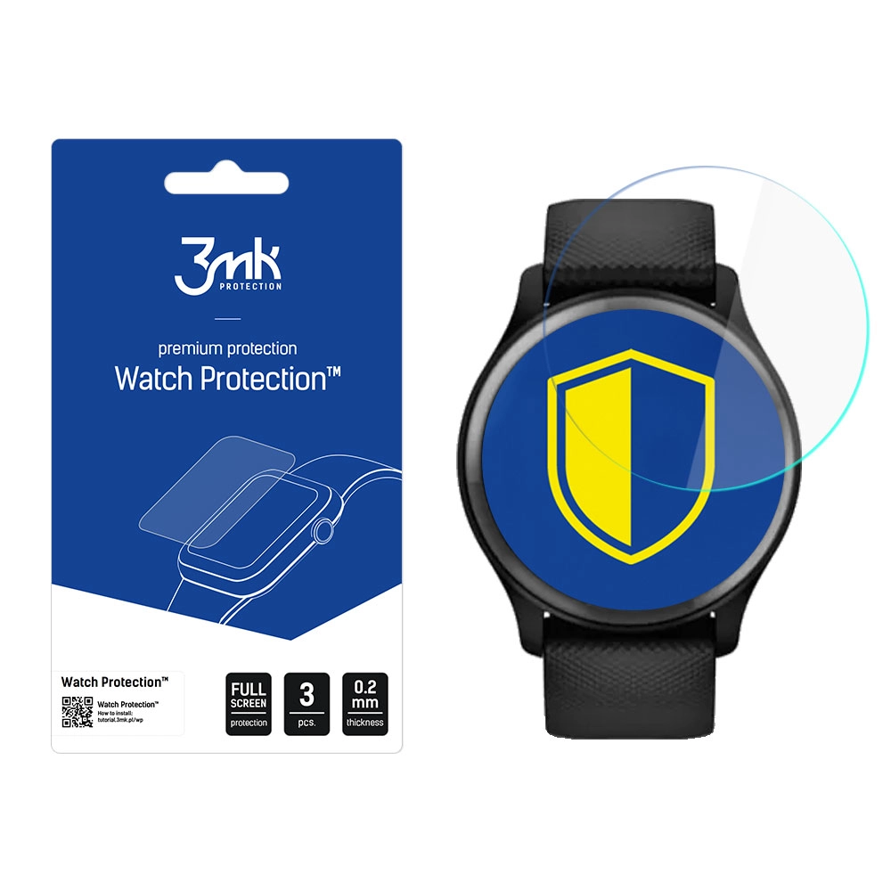 Folia ochronna 3mk Watch Protection ARC do Garmin Vivomove Sport