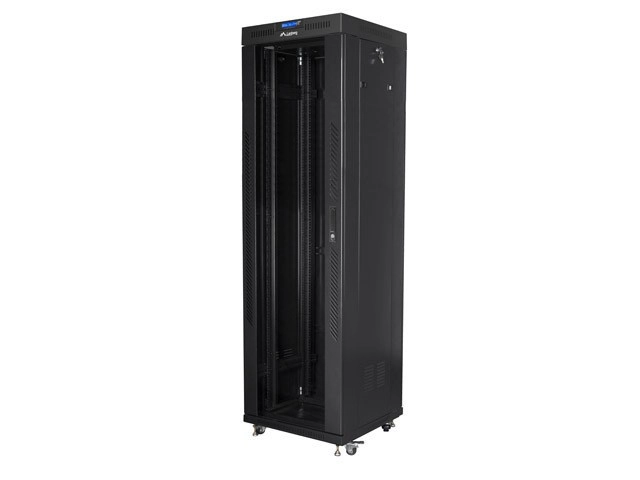Szafa rack Lanberg FF01-6642-12BL 19" 42U 600X600