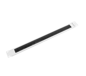 Panel szczotkowy Lanberg AK-1101-S 1U do Szafy 19" Szary