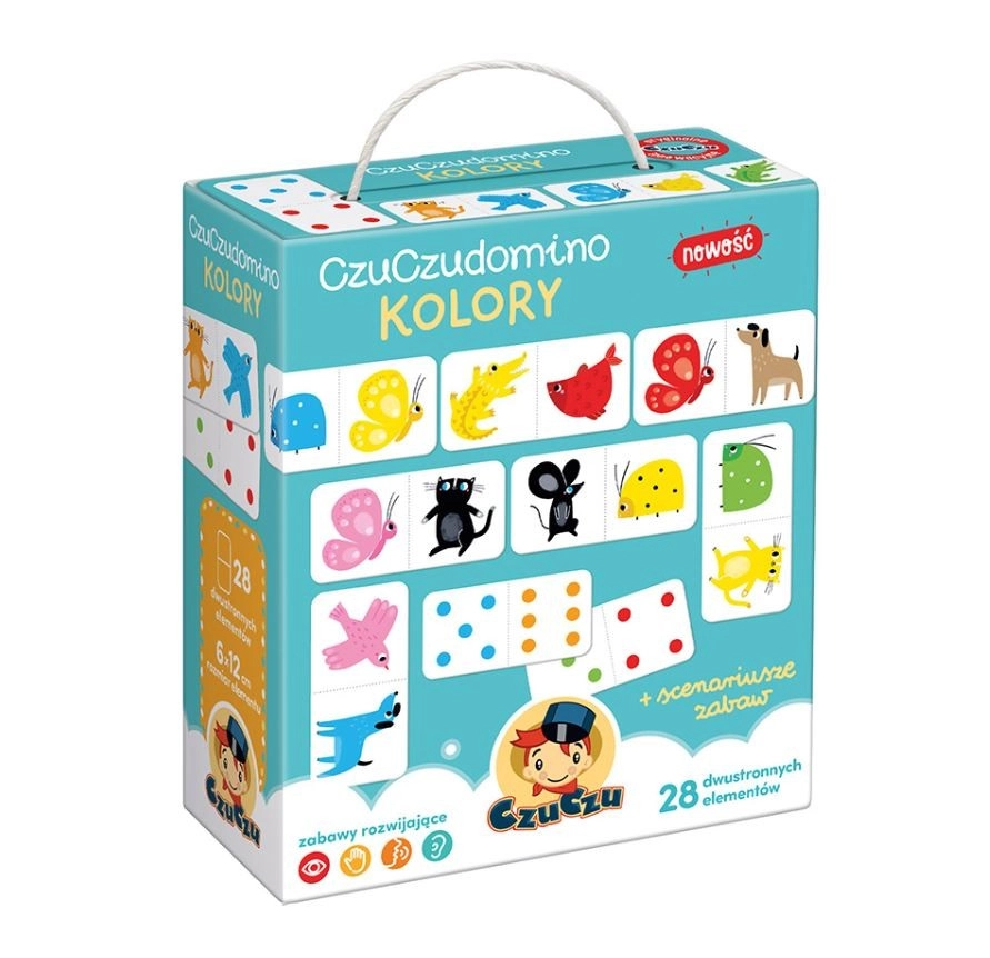 Gra planszowa Domino Kolory