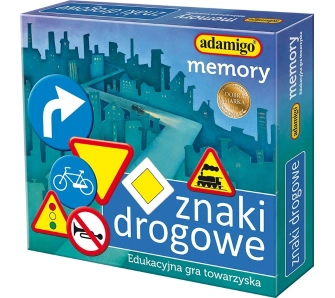 Gra planszowa Memory - Znaki drogowe