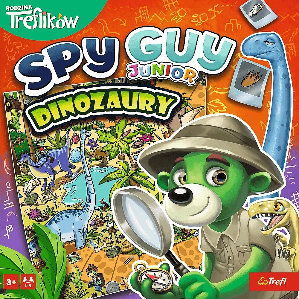 Gra planszowa Spy Guy Junior Dinozaury