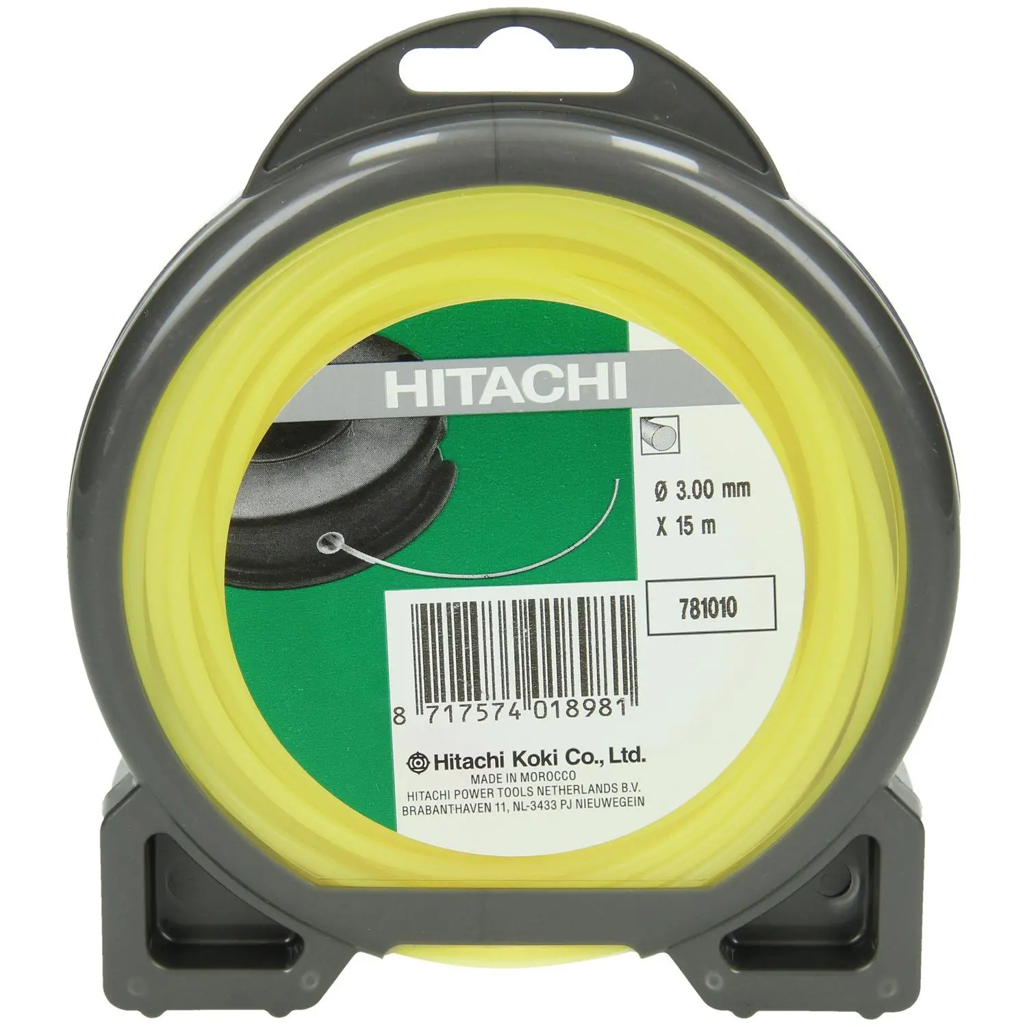 Żyłka tnąca Hitachi 781010 3mm 15m (okrągły)