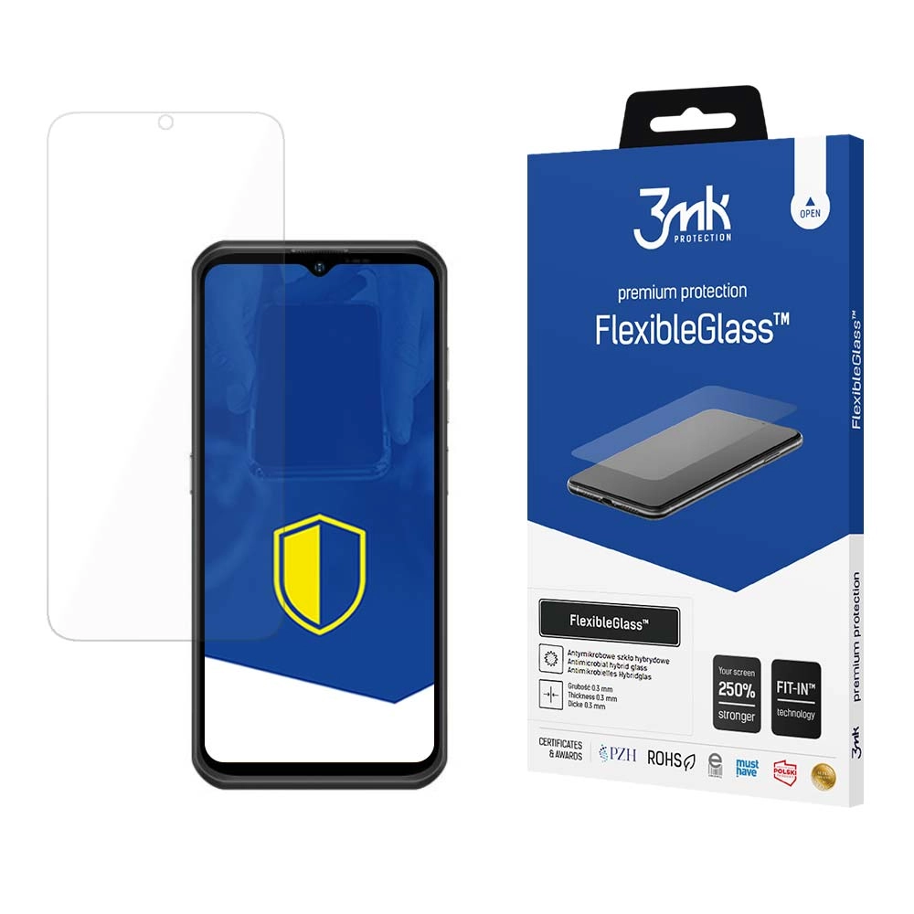 Szkło hybrydowe 3mk FlexibleGlass do Ulefone Armor 17 Pro