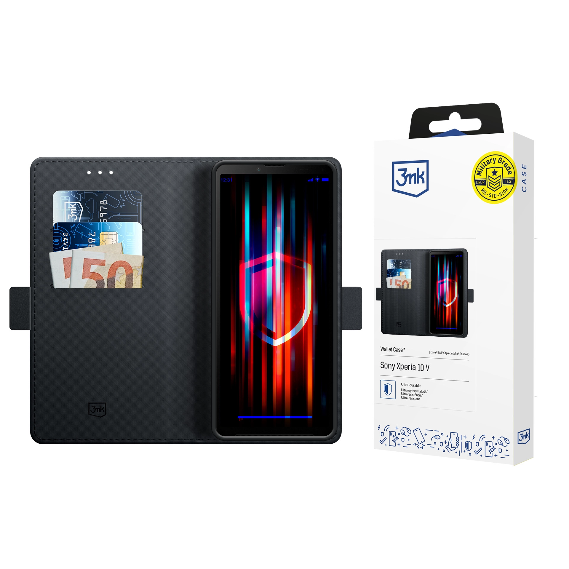 Etui 3mk Wallet Case do Sony Xperia 10 V