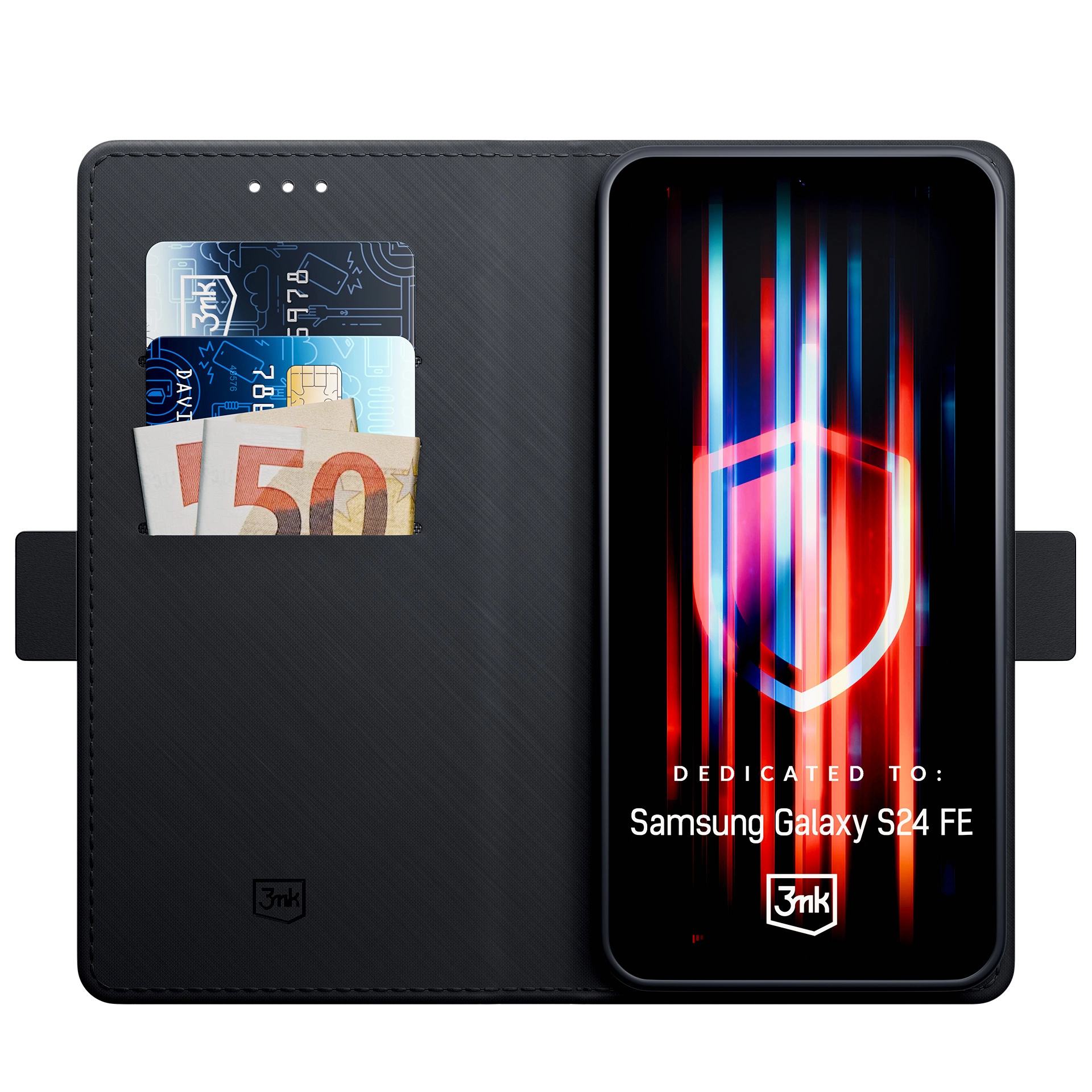 Etui 3mk Wallet Case do Samsung Galaxy S24 FE