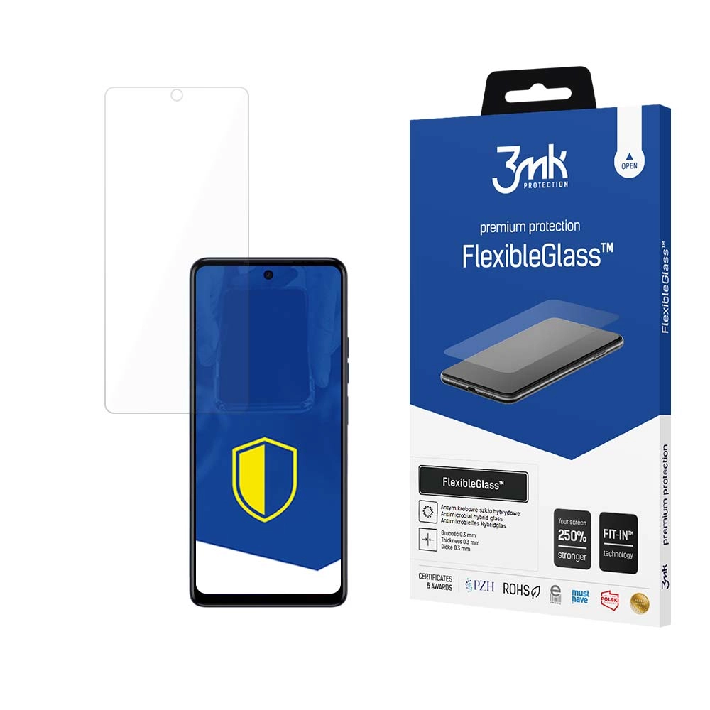 Szkło hybrydowe 3mk FlexibleGlass do Tecno Spark 10 Pro